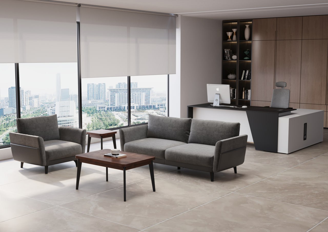 مبل دو نفره سایان HSS300N2 نیلپر 